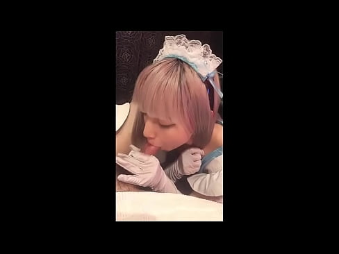 ❤️ Японский идол [mayuka], костюм французской горничной, часть 1, минет и дрочка с лосьоном ❤️ Порнушка на сайте hentai-id.ru ☑